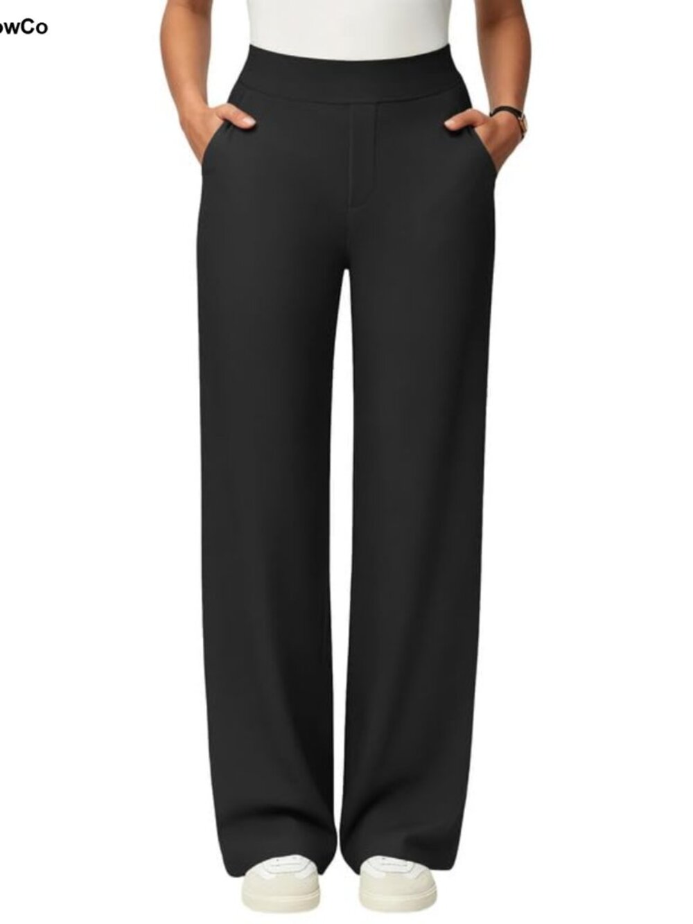 Womens Yoga Pants Loose Straight Leg High Rise Workout Gym Leggings
